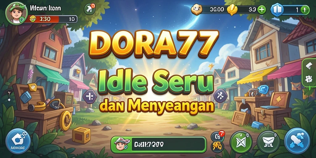 Screenshot DORA77 menampilkan aksi gameplay Idle yang menarik.