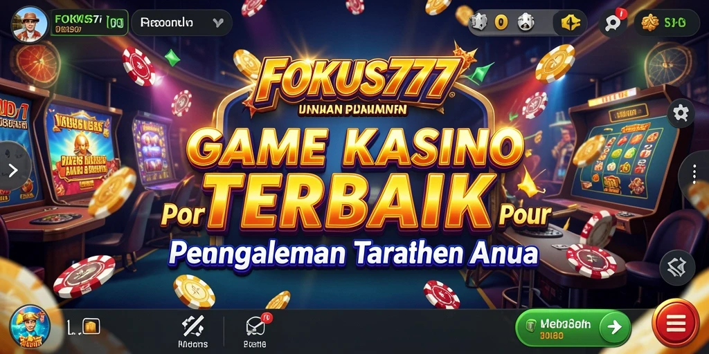 Tampilan gameplay FOKUS777 yang menawan dan interaktif.
