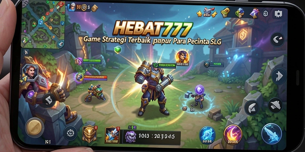 Tampilan menarik gameplay <strong>HEBAT777</strong> dengan strategi SLG yang mendalam.