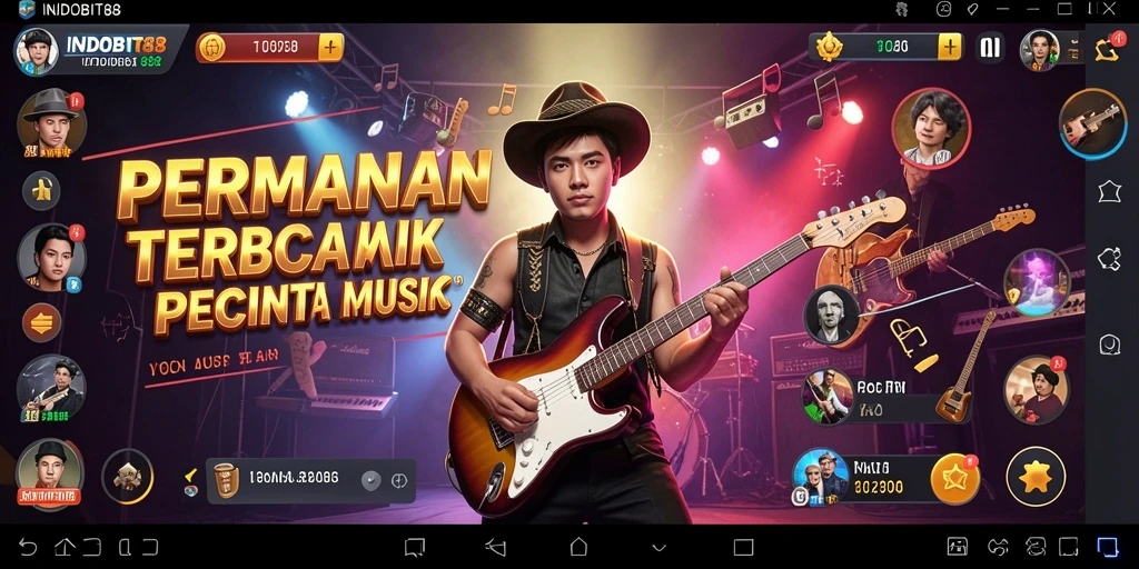Tampilan gameplay <strong>INDOBIT88</strong> yang menarik dan penuh warna.
