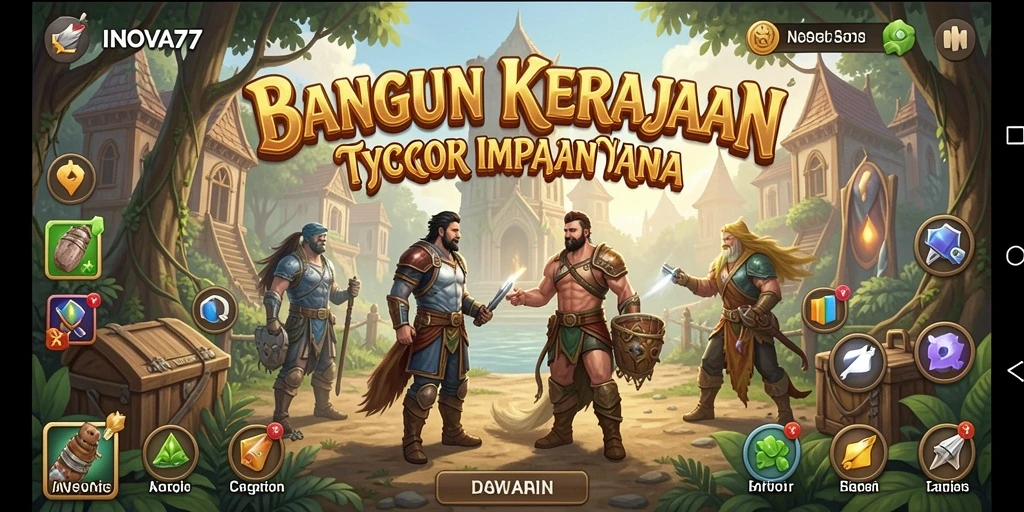 Tampilan gameplay INOVA77 yang memukau dalam merancang bisnis.